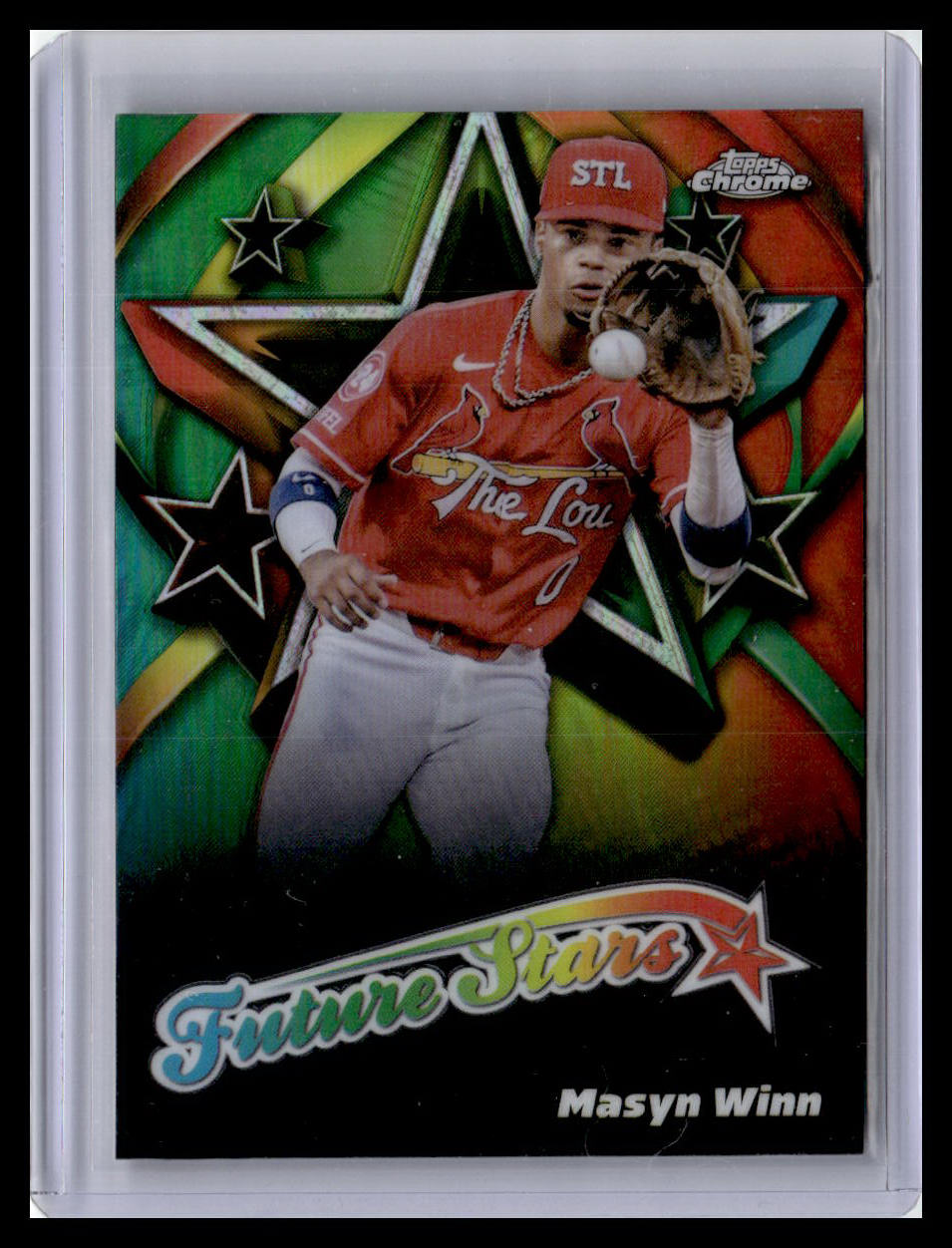 2025 Topps Chrome #FS-14 Masyn Winn Future Stars