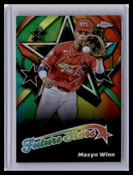 2025 Topps Chrome #FS-14 Masyn Winn Future Stars