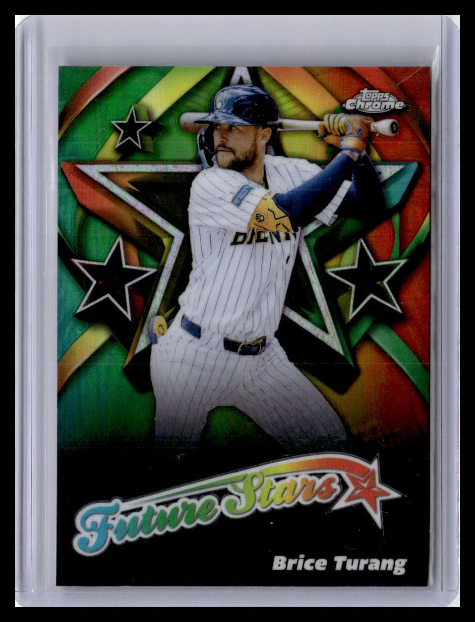 2025 Topps Chrome #FS-17 Brice Turang Future Stars