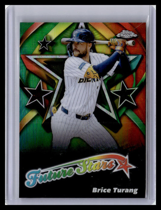 2025 Topps Chrome #FS-17 Brice Turang Future Stars