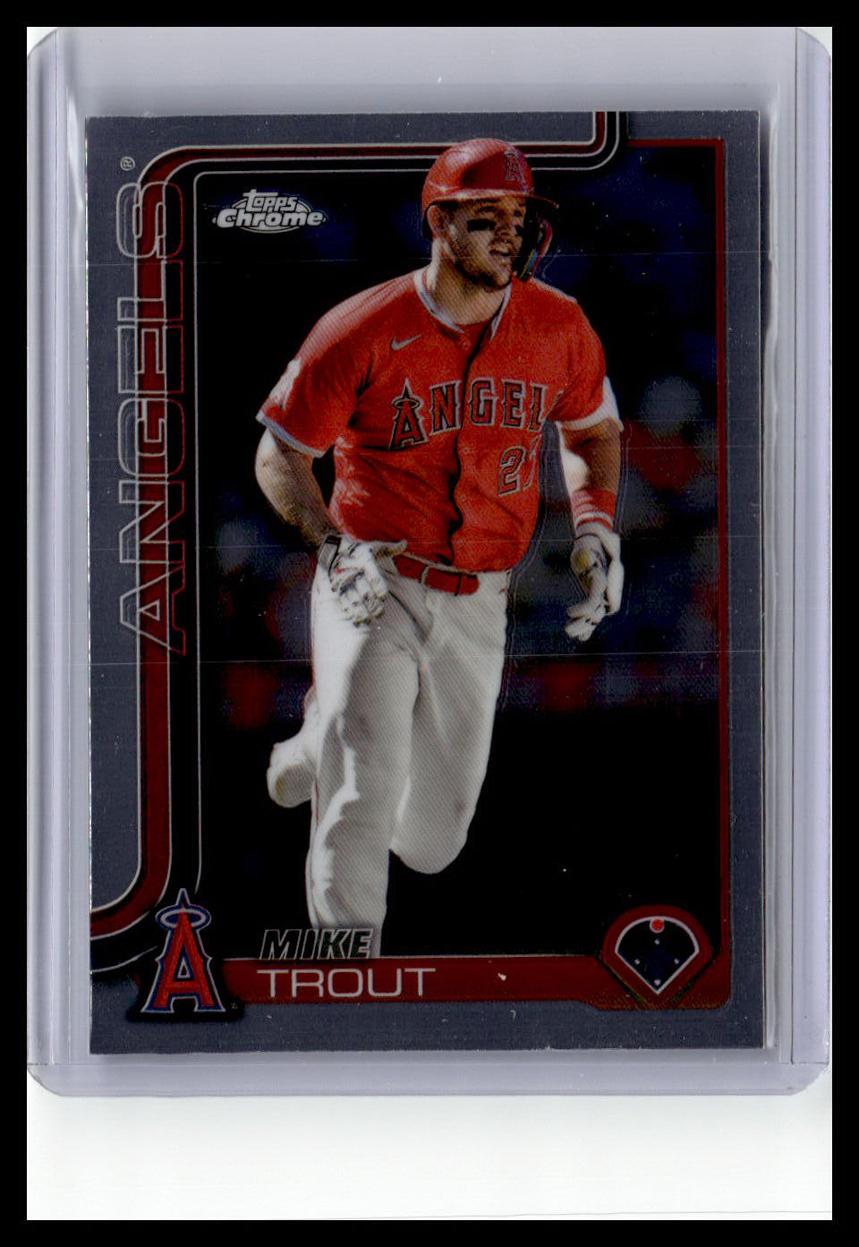 2025 Topps Chrome #100 Mike Trout