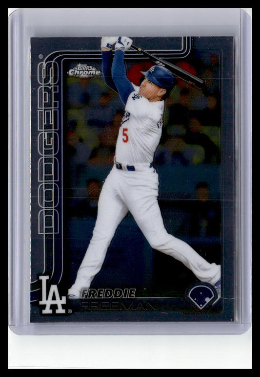 2025 Topps Chrome #23 Freddie Freeman
