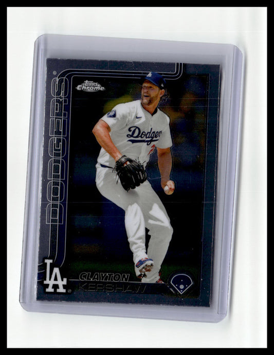 2025 Topps Chrome #88 Clayton Kershaw
