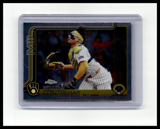 2025 Topps Chrome #25 William Contreras