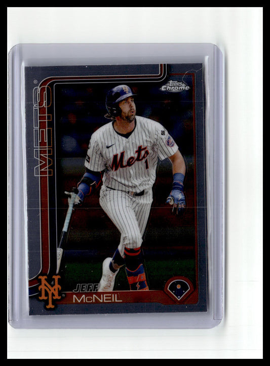 2025 Topps Chrome #167 Jeff McNeil
