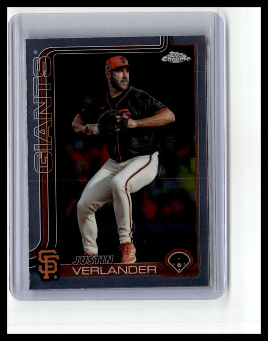 2025 Topps Chrome #242 Justin Verlander