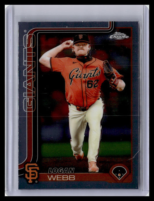 2025 Topps Chrome #296 Logan Webb