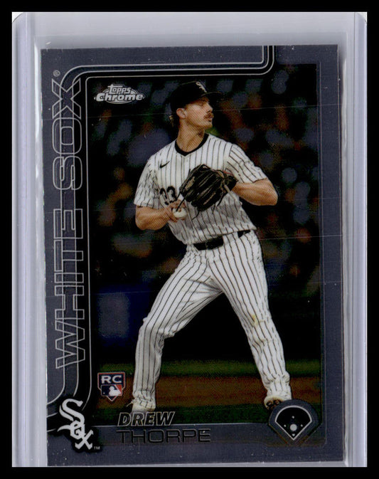 2025 Topps Chrome #275 Drew Thorpe