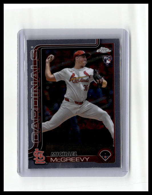 2025 Topps Chrome #29 Michael McGreevy