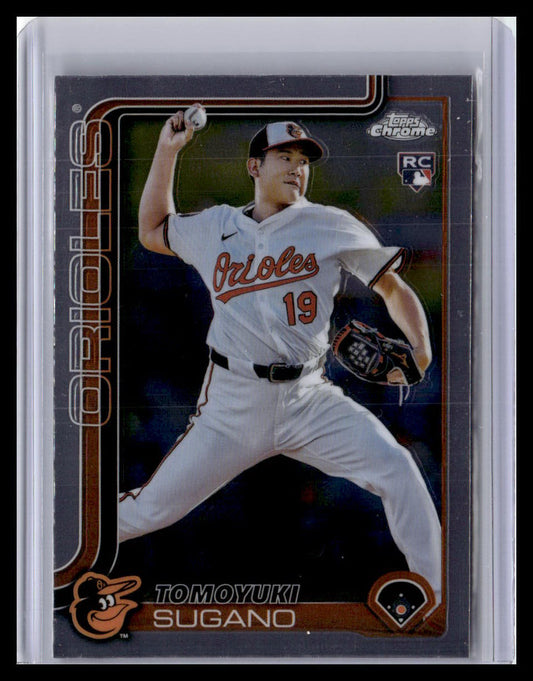 2025 Topps Chrome #166 Tomoyuki Sugano