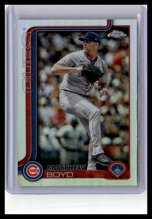 2025 Topps Chrome Update #USC184 Matthew Boyd