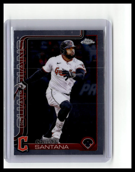 2025 Topps Chrome Update #USC11 Carlos Santana