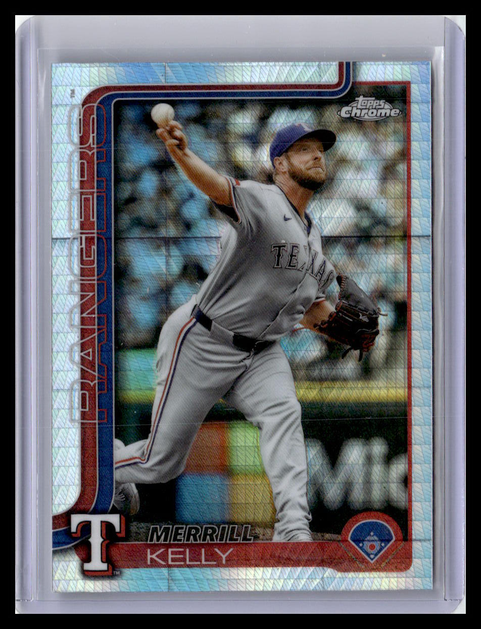 2025 Topps Chrome Update #USC162 Merrill Kelly Prism Refractors