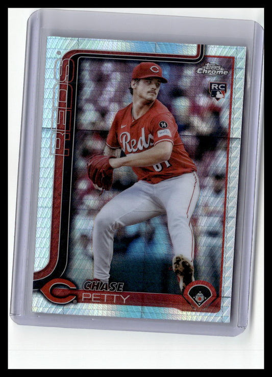2025 Topps Chrome Update #USC97 Chase Petty Prism Refractors