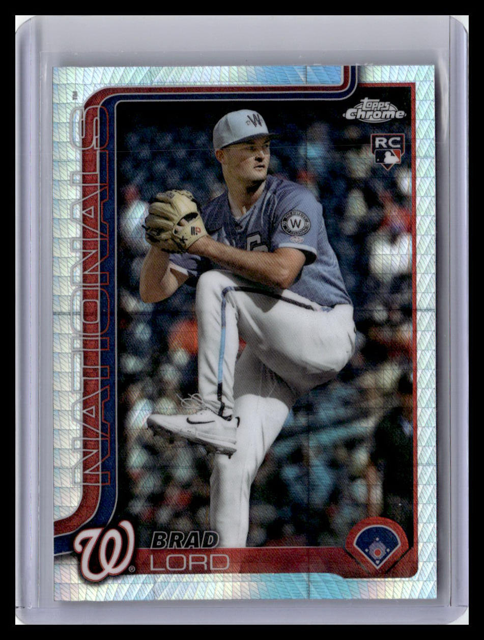 2025 Topps Chrome Update #USC77 Brad Lord Prism Refractors