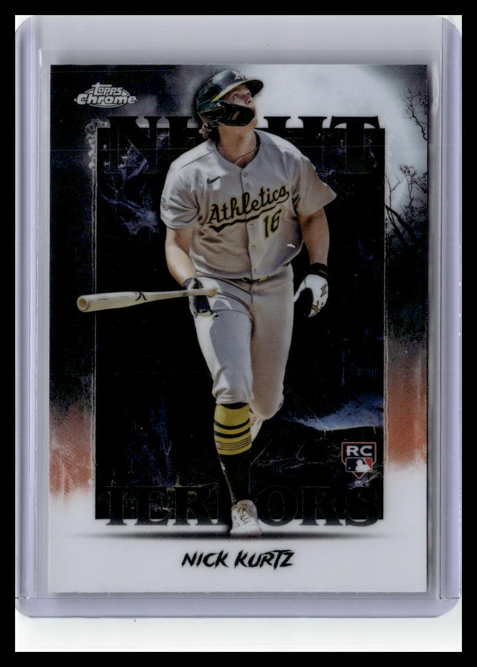 2025 Topps Chrome Update #NT-5 Nick Kurtz Night Terrors