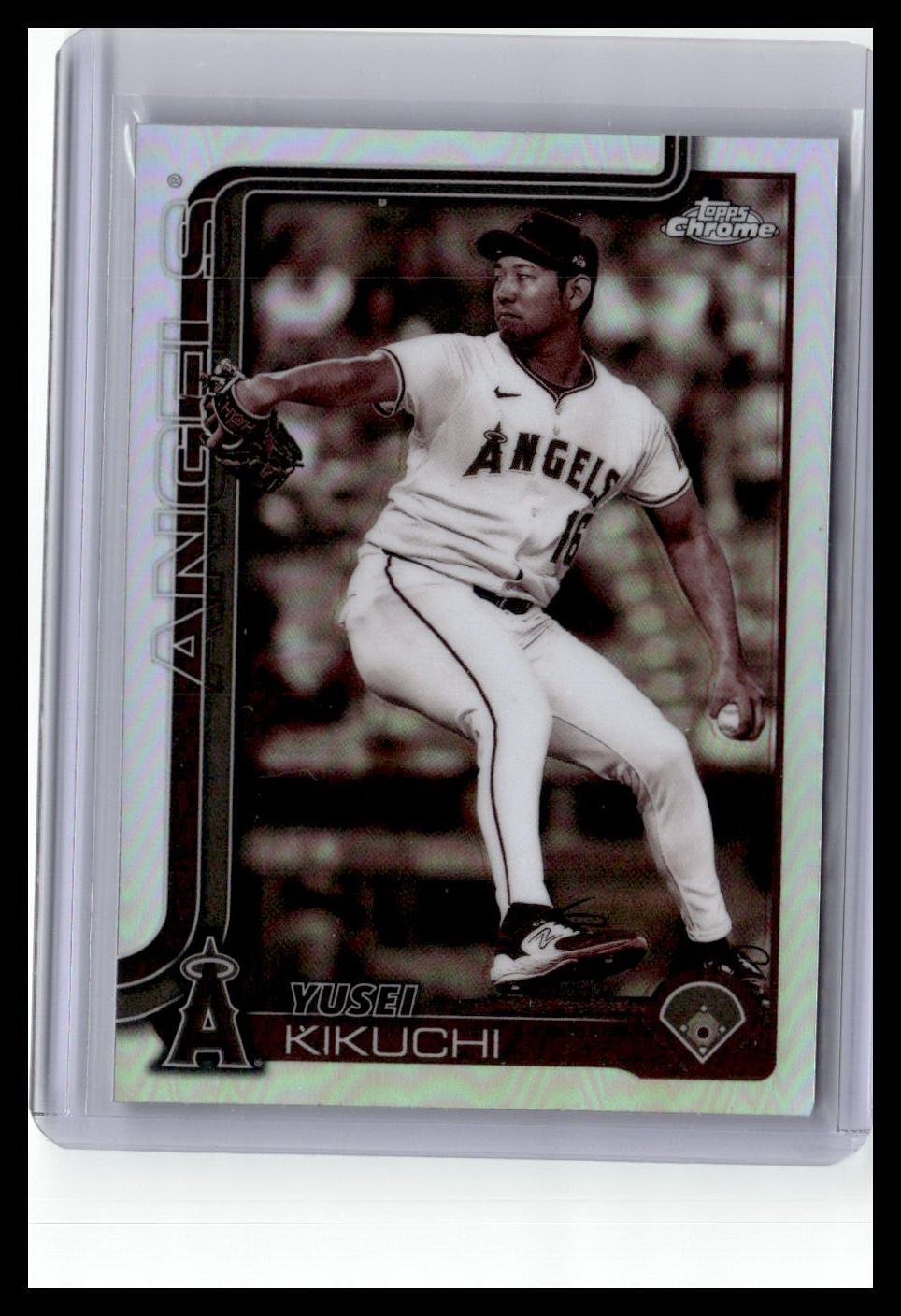 2025 Topps Chrome Update #USC59 Yusei Kikuchi Sepia Refractors