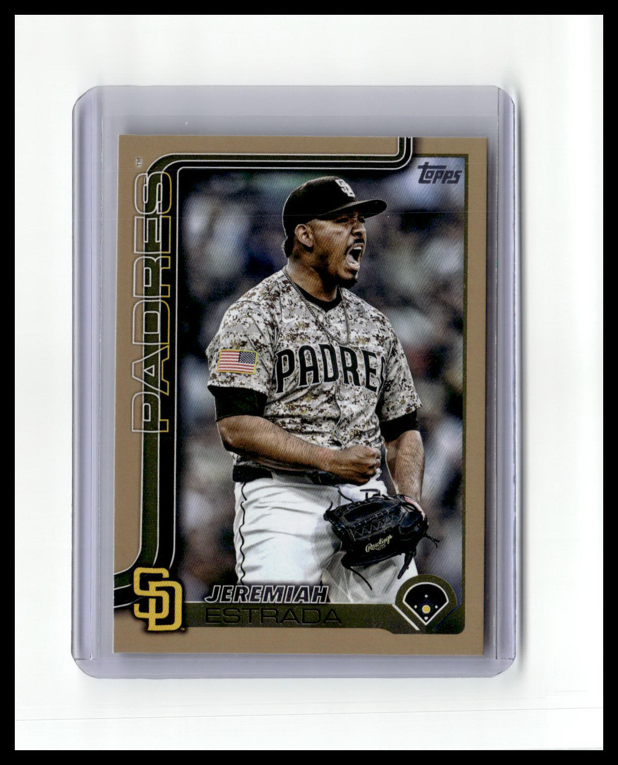 2025 Topps Update #US263 Jeremiah Estrada Gold #/2025