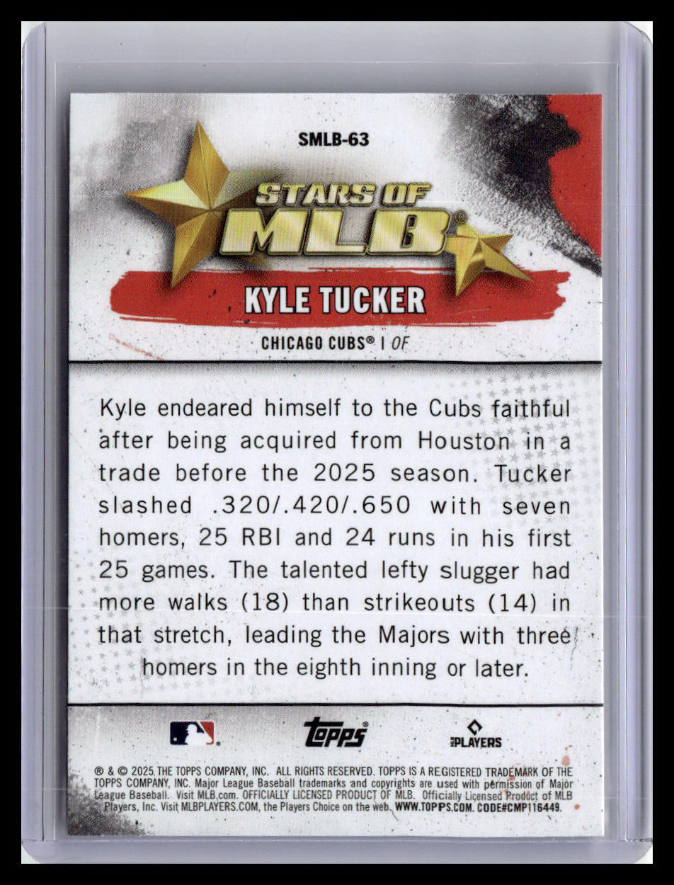 2025 Topps Update #SMLB-63 Kyle Tucker Stars of MLB