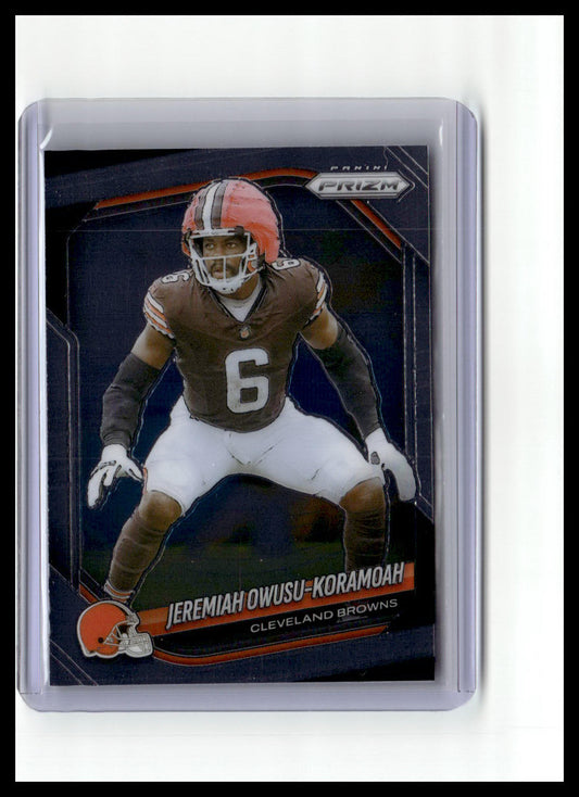 2025 Panini Prizm #159 Jeremiah Owusu-Koramoah