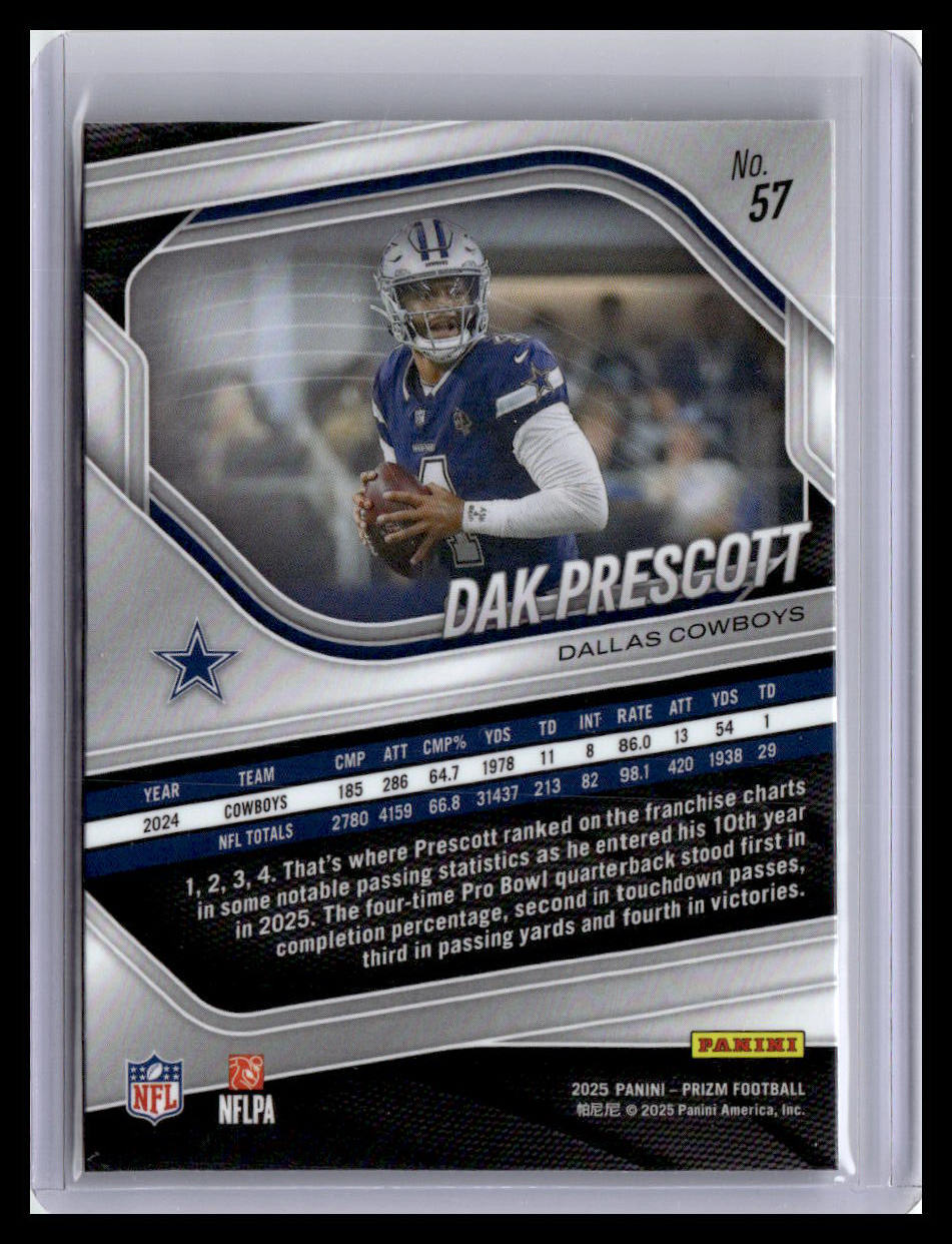 2025 Panini Prizm #57 Dak Prescott