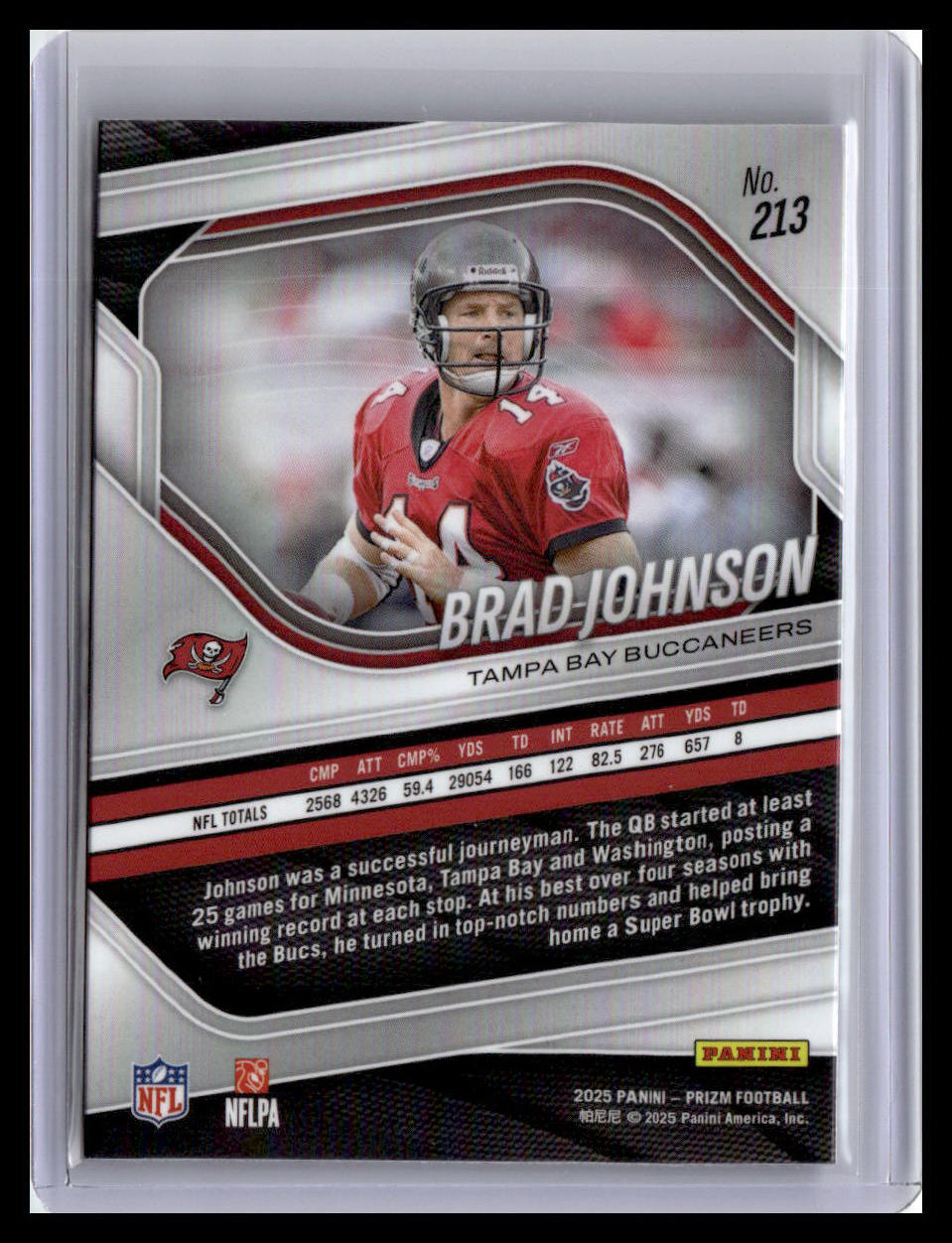 2025 Panini Prizm #213 Brad Johnson