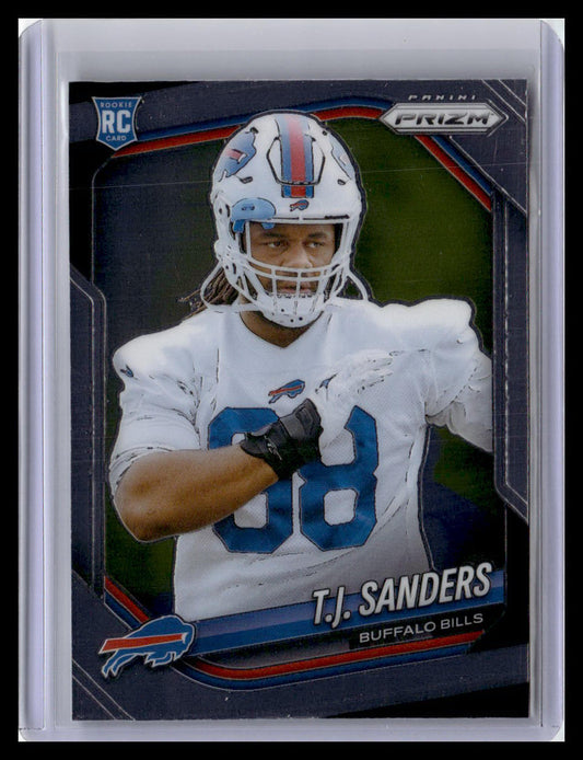2025 Panini Prizm #338 T.J. Sanders