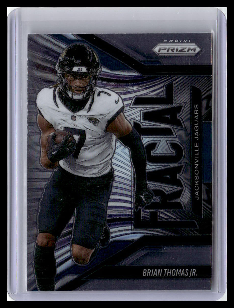 2025 Panini Prizm #9 Brian Thomas Jr. Fractal