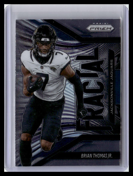 2025 Panini Prizm #9 Brian Thomas Jr. Fractal