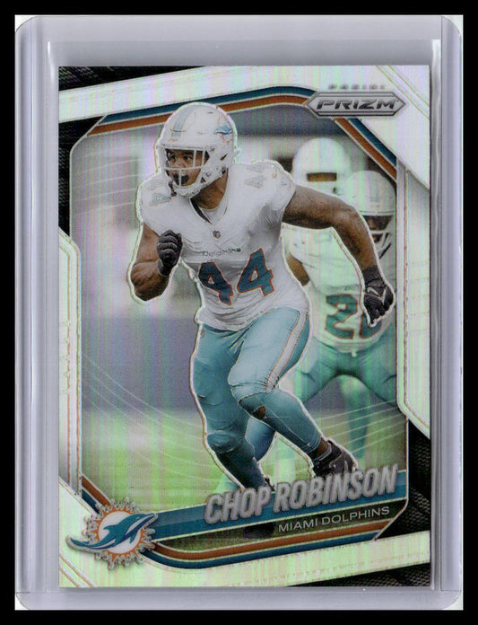 2025 Panini Prizm #20 Chop Robinson Silver