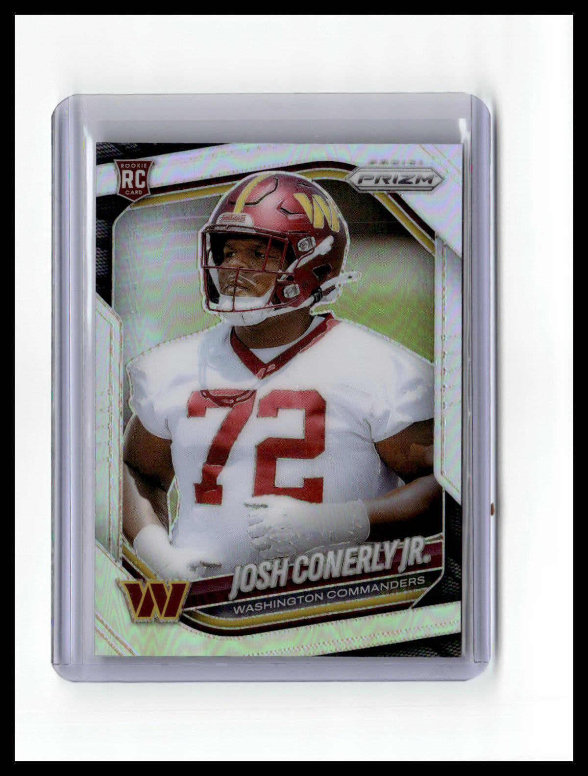2025 Panini Prizm #382 Josh Conerly Jr. Silver
