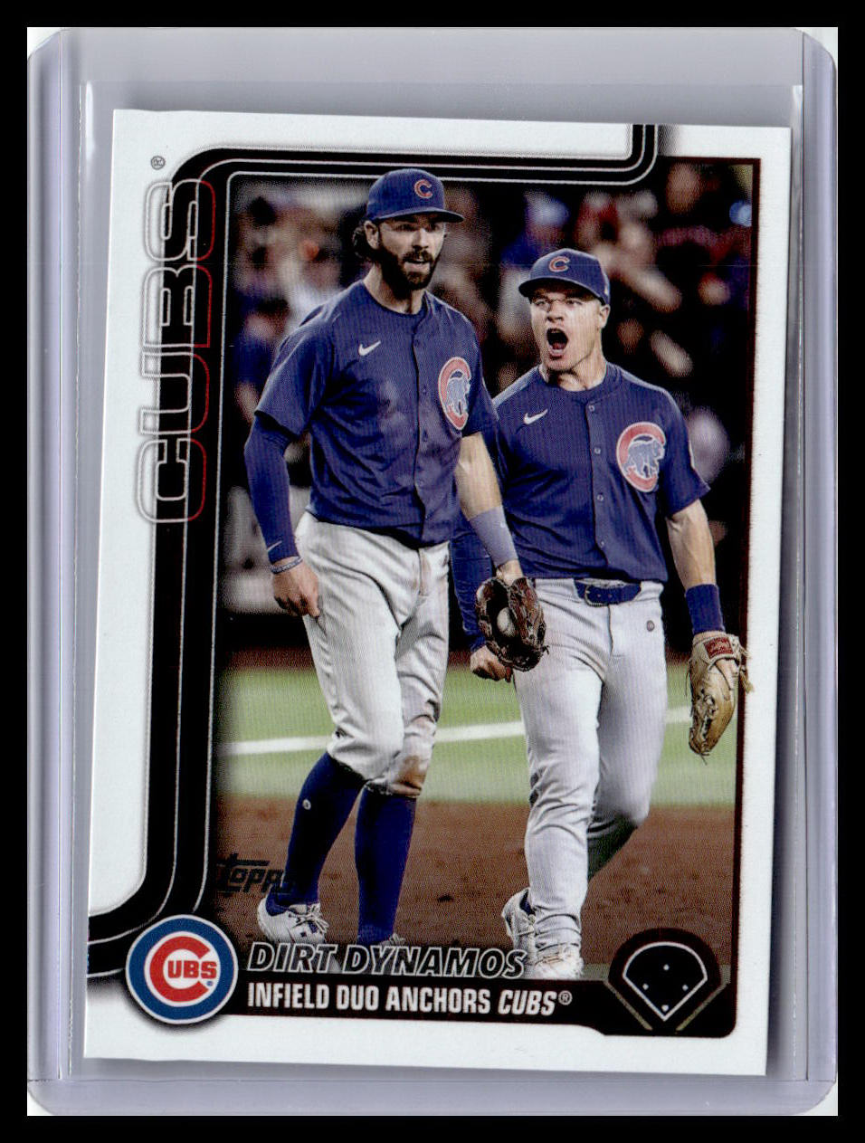 2025 Topps Update #US309 Dirt Dynamos (Dansby Swanson / Matt Shaw)