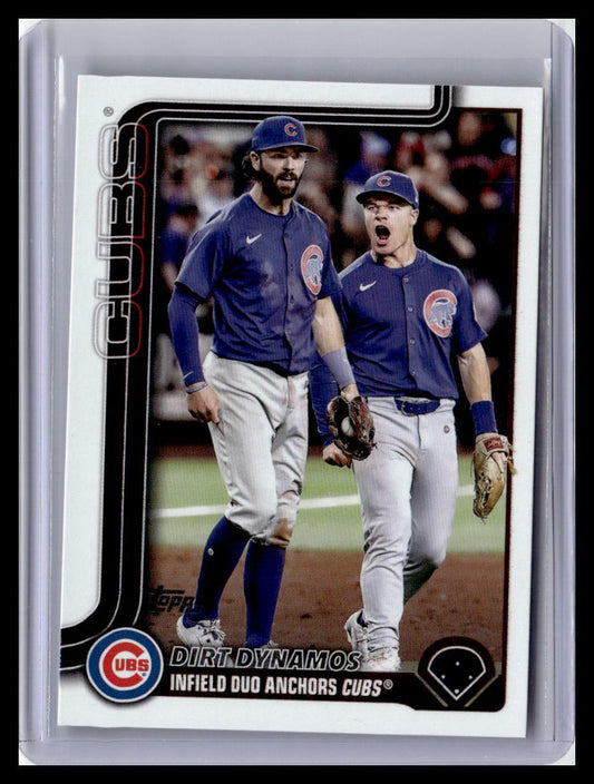 2025 Topps Update #US309 Dirt Dynamos (Dansby Swanson / Matt Shaw)
