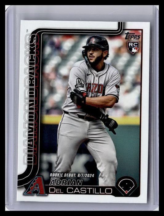 2025 Topps Update #US267 Adrian Del Castillo