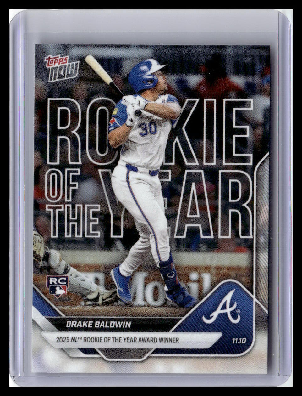 2025-26 Topps Now Off-Season #OS-1 Drake Baldwin Rookie Of The Year