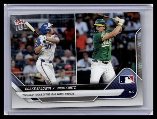2025-26 Topps Now Off-Season #OS-3 Drake Baldwin / Nick Kurtz