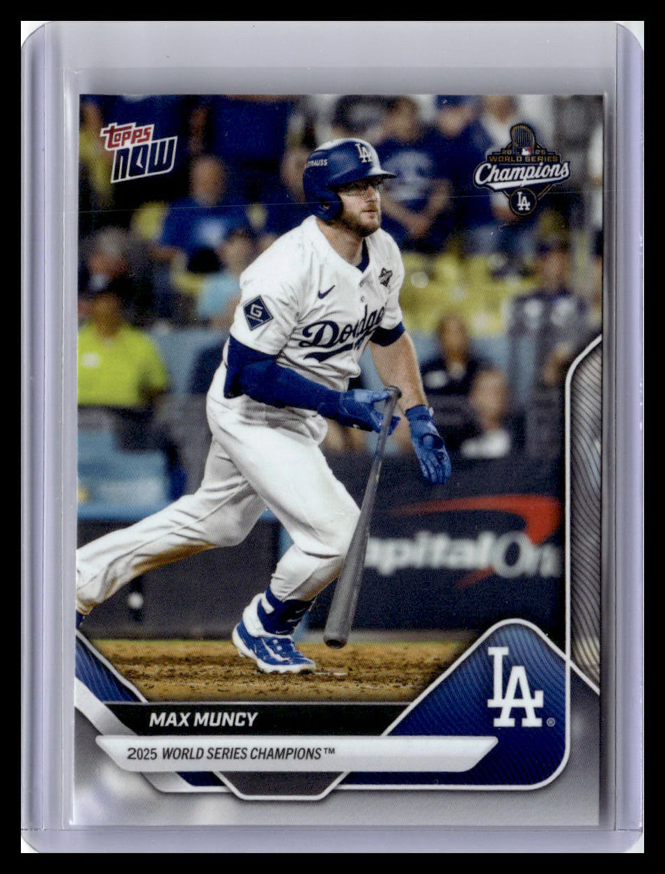 2025 Topps Now World Series Champions Los Angeles Dodgers #WS-9 Max Muncy