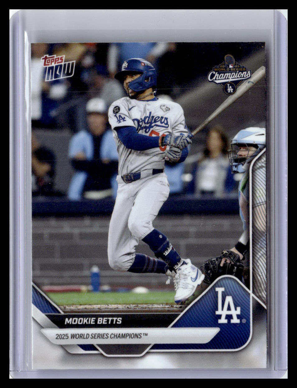 2025 Topps Now World Series Champions Los Angeles Dodgers #WS-2SP Mookie Betts