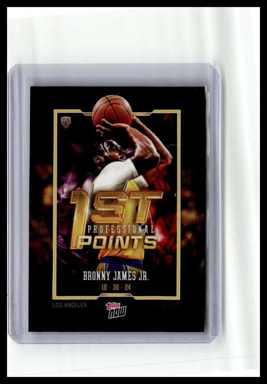 2024-25 Topps Now #3 Bronny James Jr.