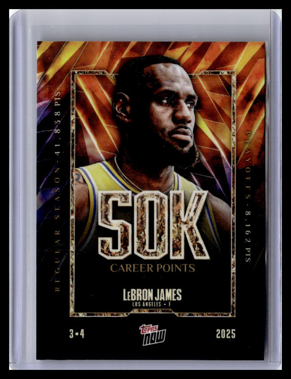 2024-25 Topps Now #12 LeBron James