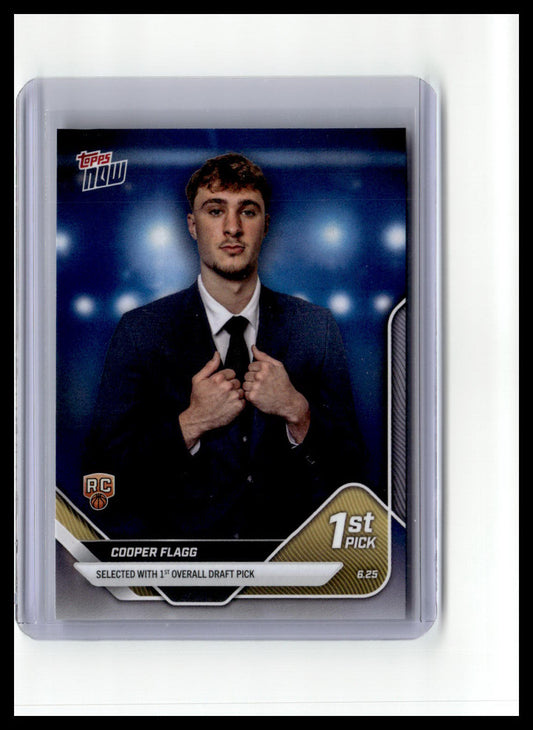 2025-26 Topps Now #D1 Cooper Flagg