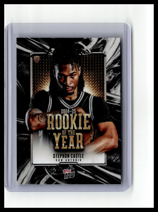 2024-25 Topps Now #14 Stephon Castle Rookie Of The Year