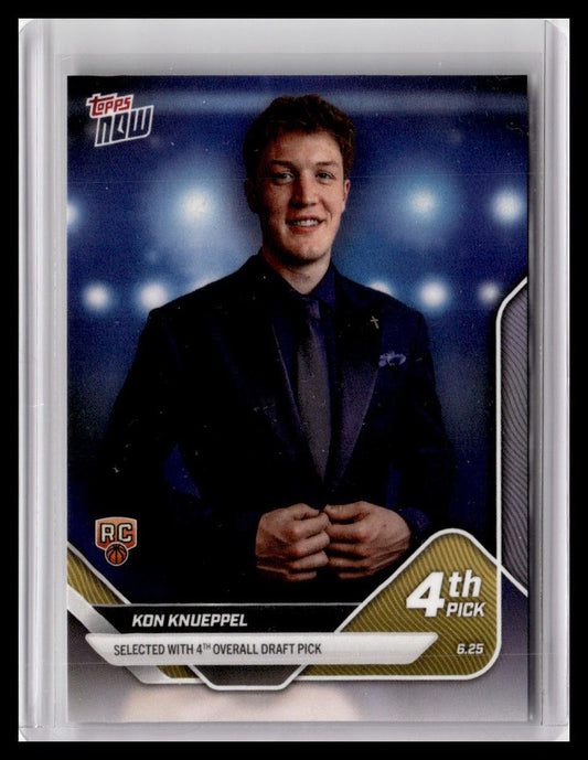 2025-26 Topps Now #D4 Kon Knueppel