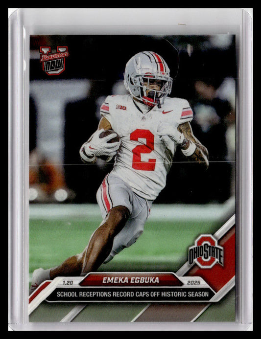 2024-25 Bowman U Now #OS-01 Emeka Egbuka