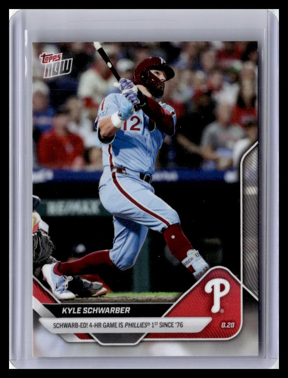 2025 Topps Now #625 Kyle Schwarber