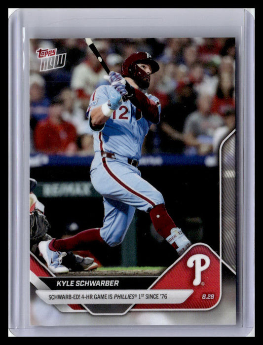 2025 Topps Now #625 Kyle Schwarber