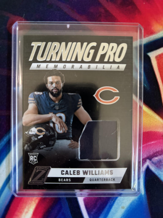 2024 Panini Zenith #TPM-CWS Caleb Williams Turning Pro Memorabilia