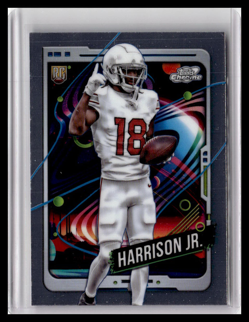 2024 Topps Chrome Cosmic #101 Marvin Harrison Jr.