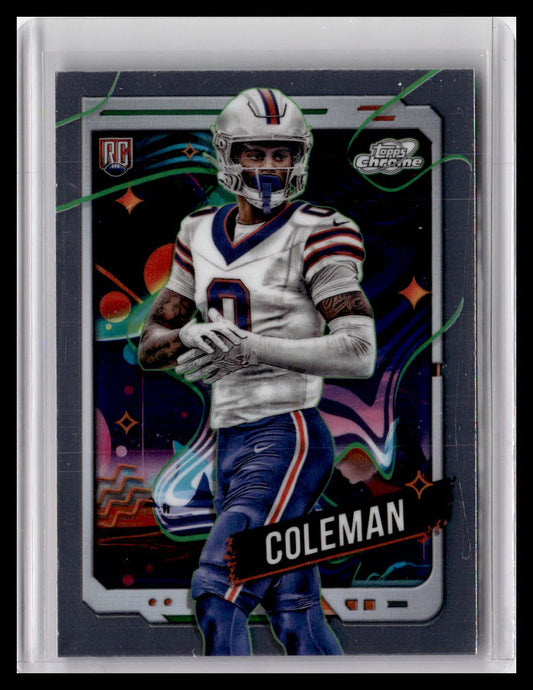 2024 Topps Chrome Cosmic #111 Keon Coleman