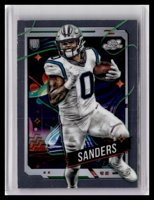 2024 Topps Chrome Cosmic #117 Ja'Tavion Sanders